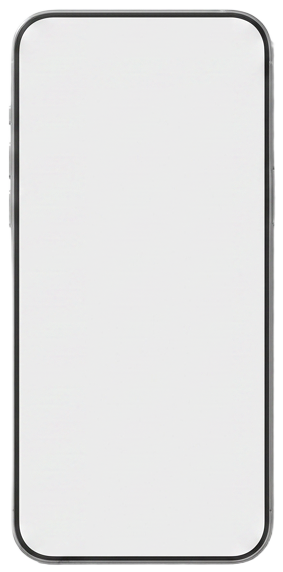 A smartphone shown from above with the Acorn app on screen.